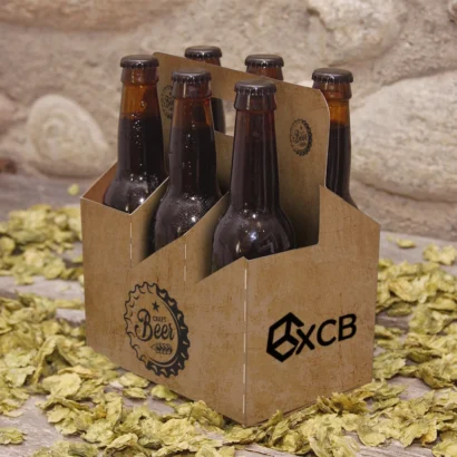 6 bottle carrier box