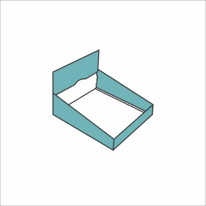 Counter Wall Display Box