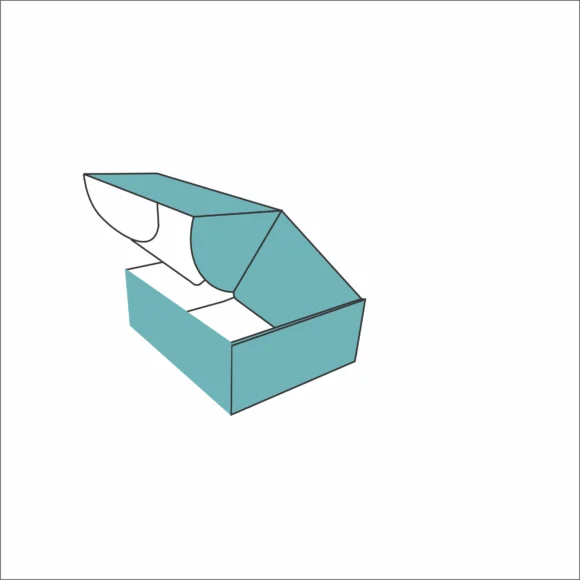 Double Wall Tuck Front (Mailer - Postage - Subscription) - Image 2