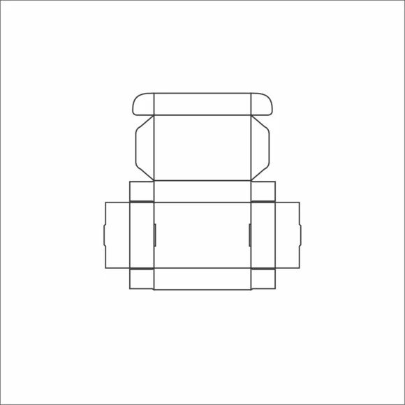 Double Wall Tuck Front (Mailer - Postage - Subscription) - Image 3