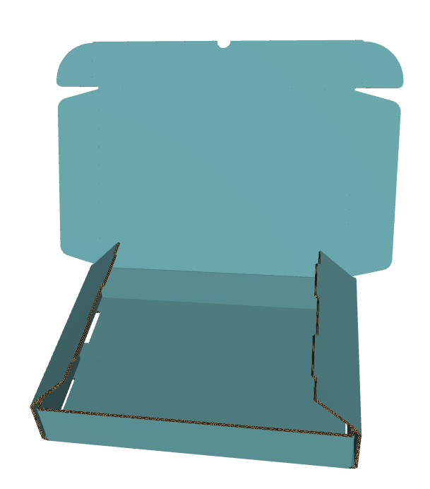 Double Wall Tuck Front (Mailer - Postage - Subscription) - Image 2