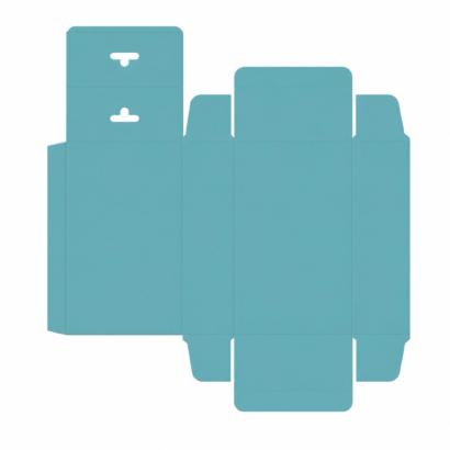 Five Panel Hanger Tuck Box packaging