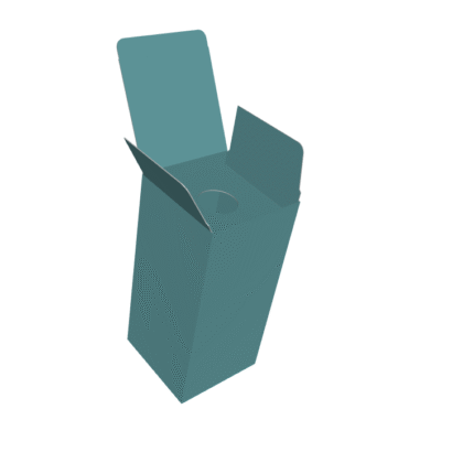 Tuck Box With Attached Insert
