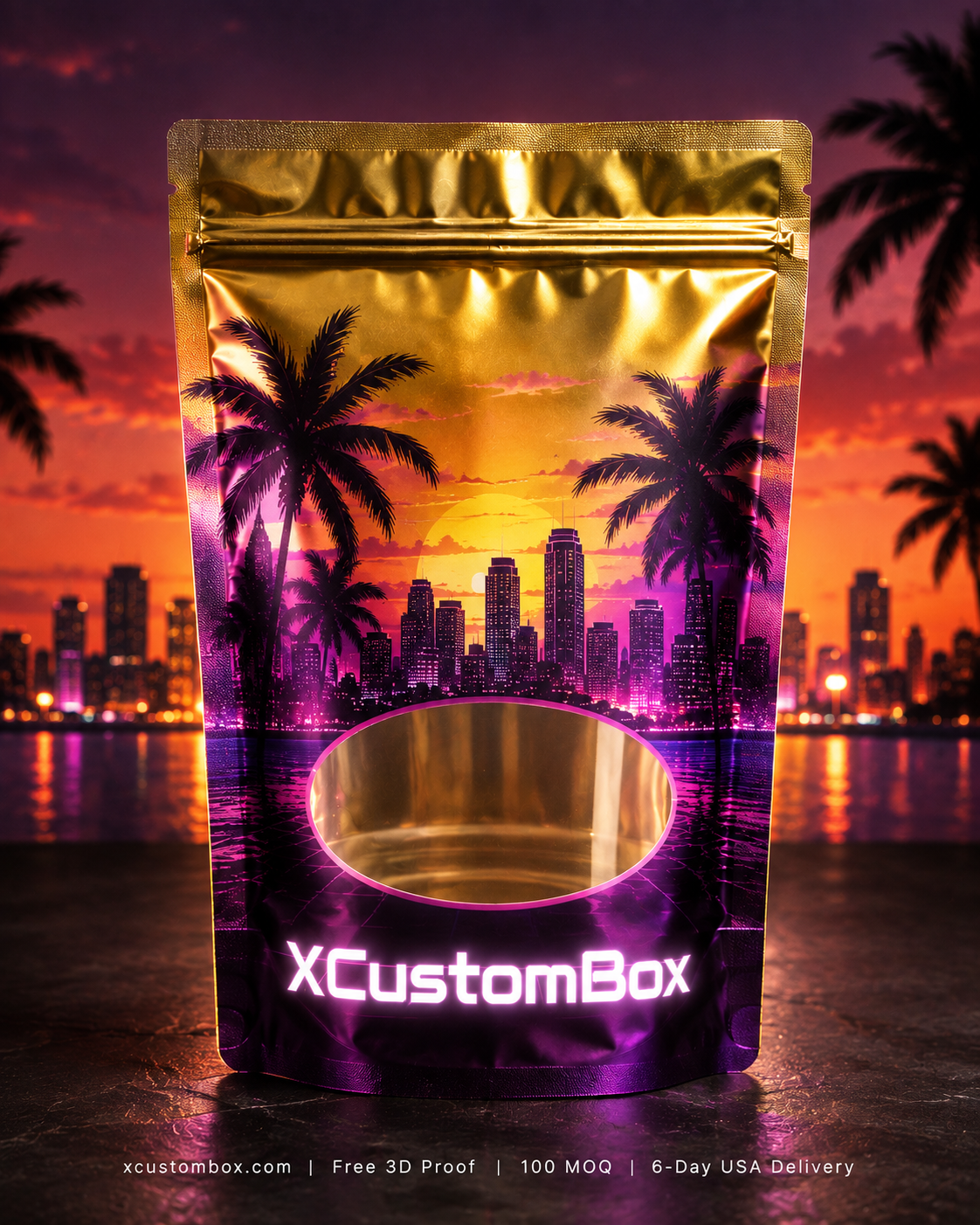 GTA 6 Vice City Packaging Design 1 XCustomBox