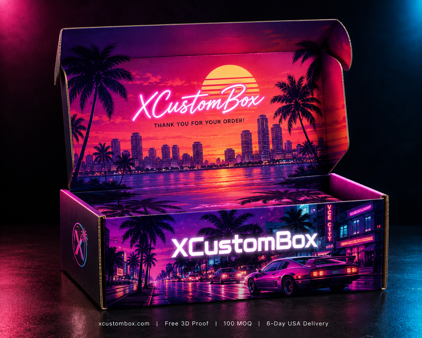 GTA 6 Vice City Packaging Design 2 XCustomBox