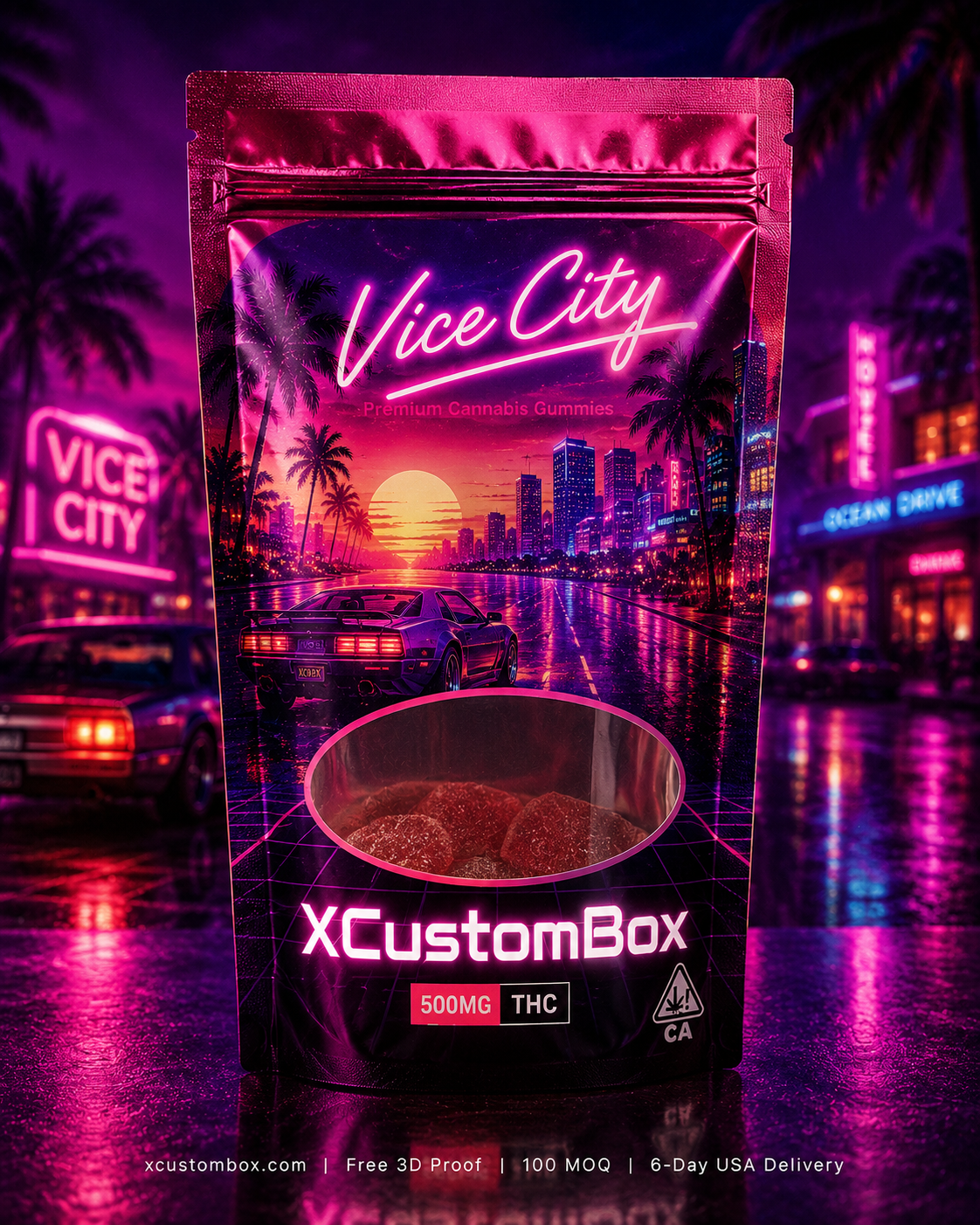 GTA 6 Vice City Packaging Design 5 XCustomBox