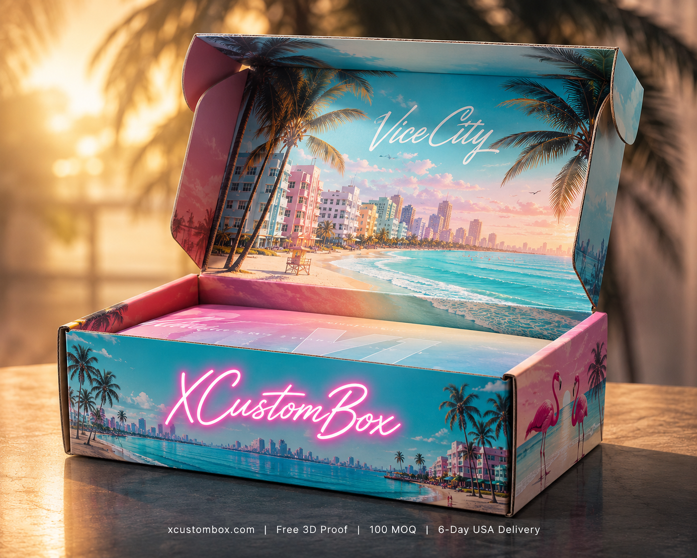 GTA 6 Vice City Packaging Design 8 XCustomBox