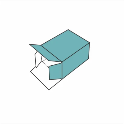 Custom Seal End Box Commercial Angled Perspective